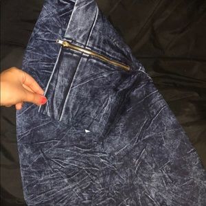 Denim skirt